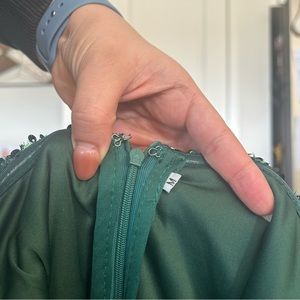 Beautiful forest, green, formal size medium dress.